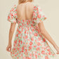 &Merci - Floral Sweetheart Mini Dress