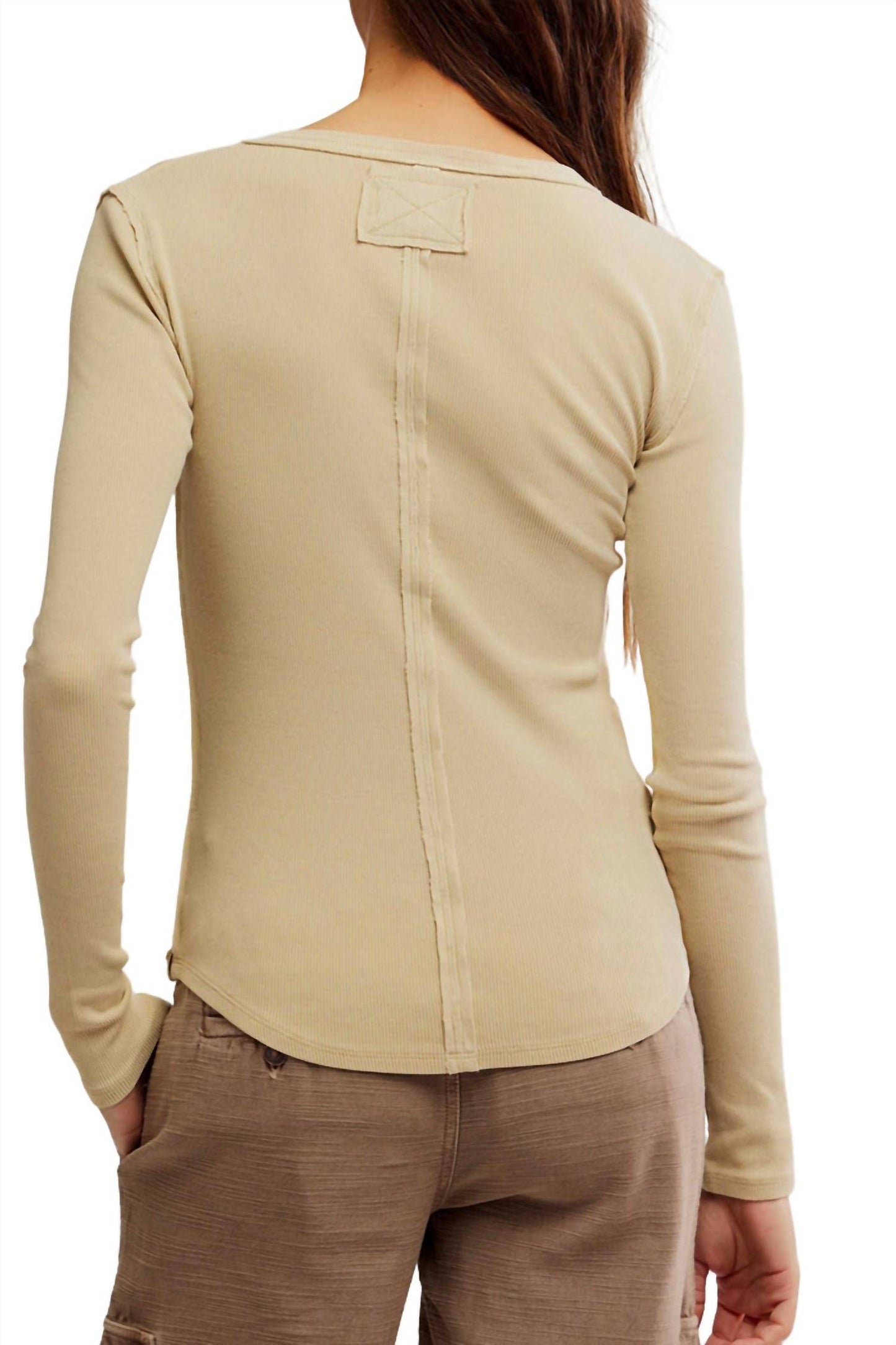 Free People - Jamie Henley Long Sleeve Top