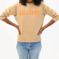 Clare V. - Crew Neck Graphic Sweatshirt