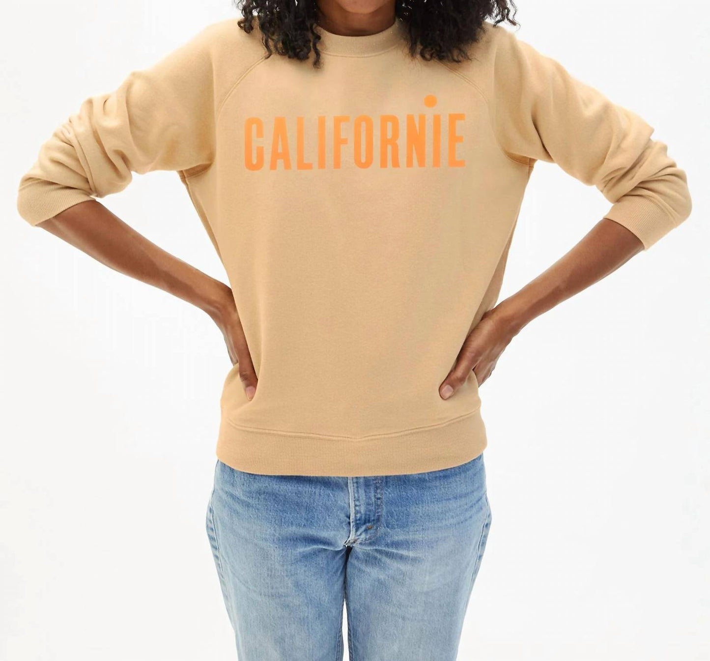 Clare V. - Crew Neck Graphic Sweatshirt