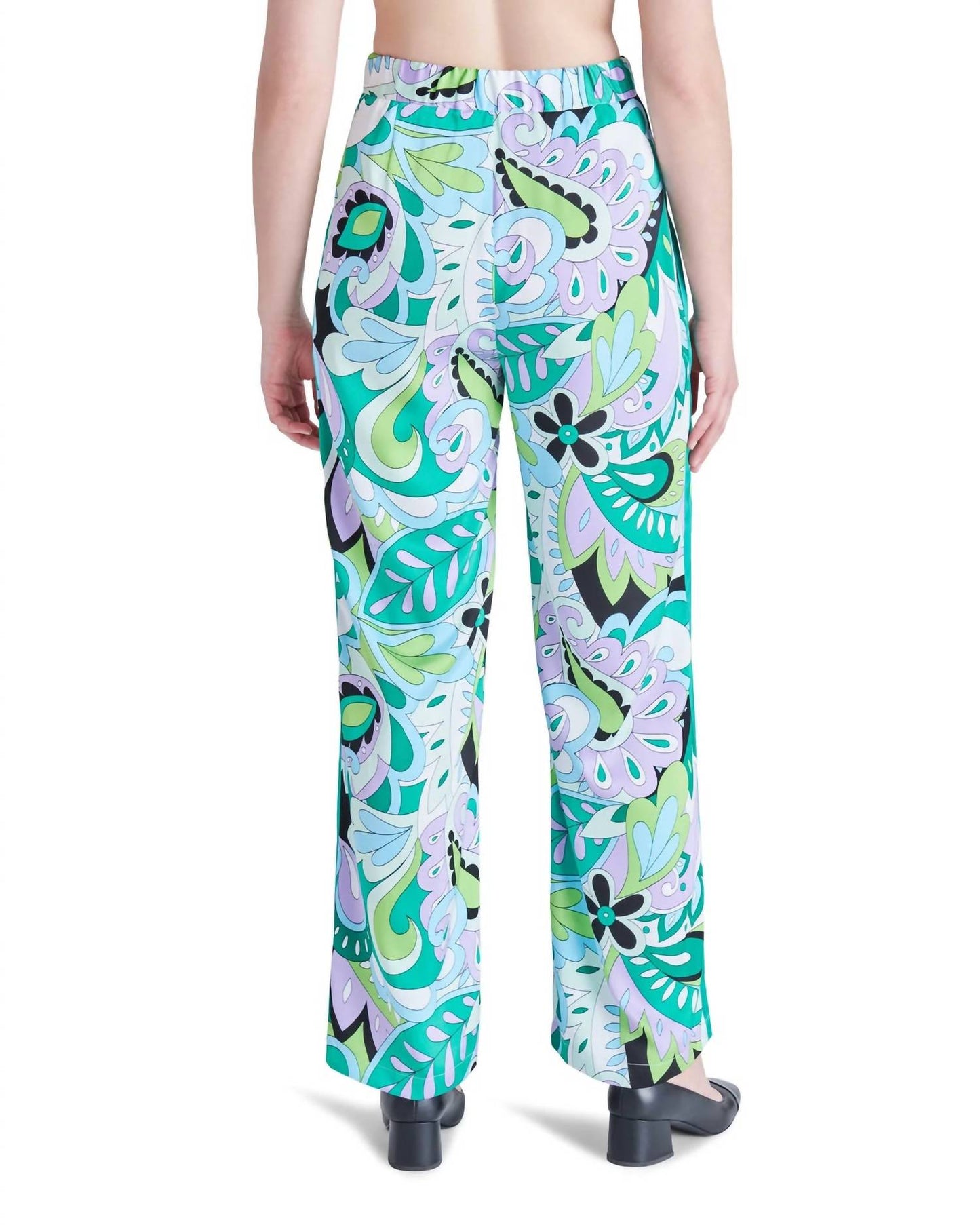 Steve Madden - Isabella Printed Wide Leg Printed Pant