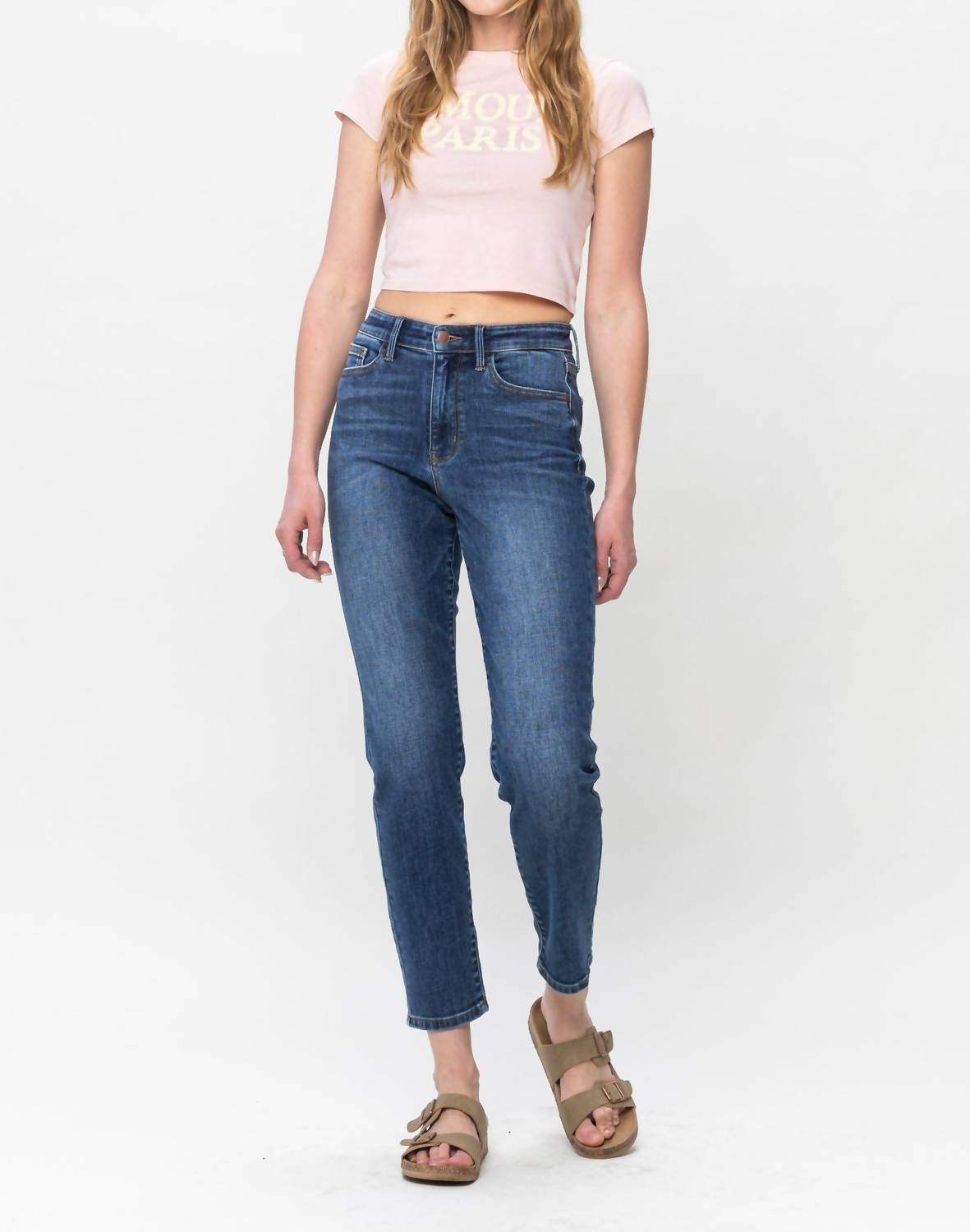 Judy Blue - High Waist Shield Back Pocket Jeans