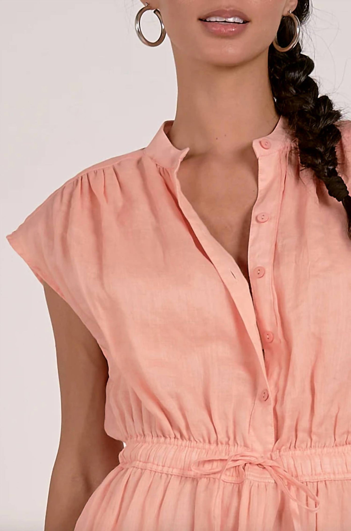 Elan - Midi Dress Tie Waist