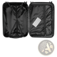 3-in-1 Dark Gray Hard Shell Spinner Luggage Set