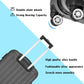 3-in-1 Dark Gray Hardshell Spinner Luggage Set