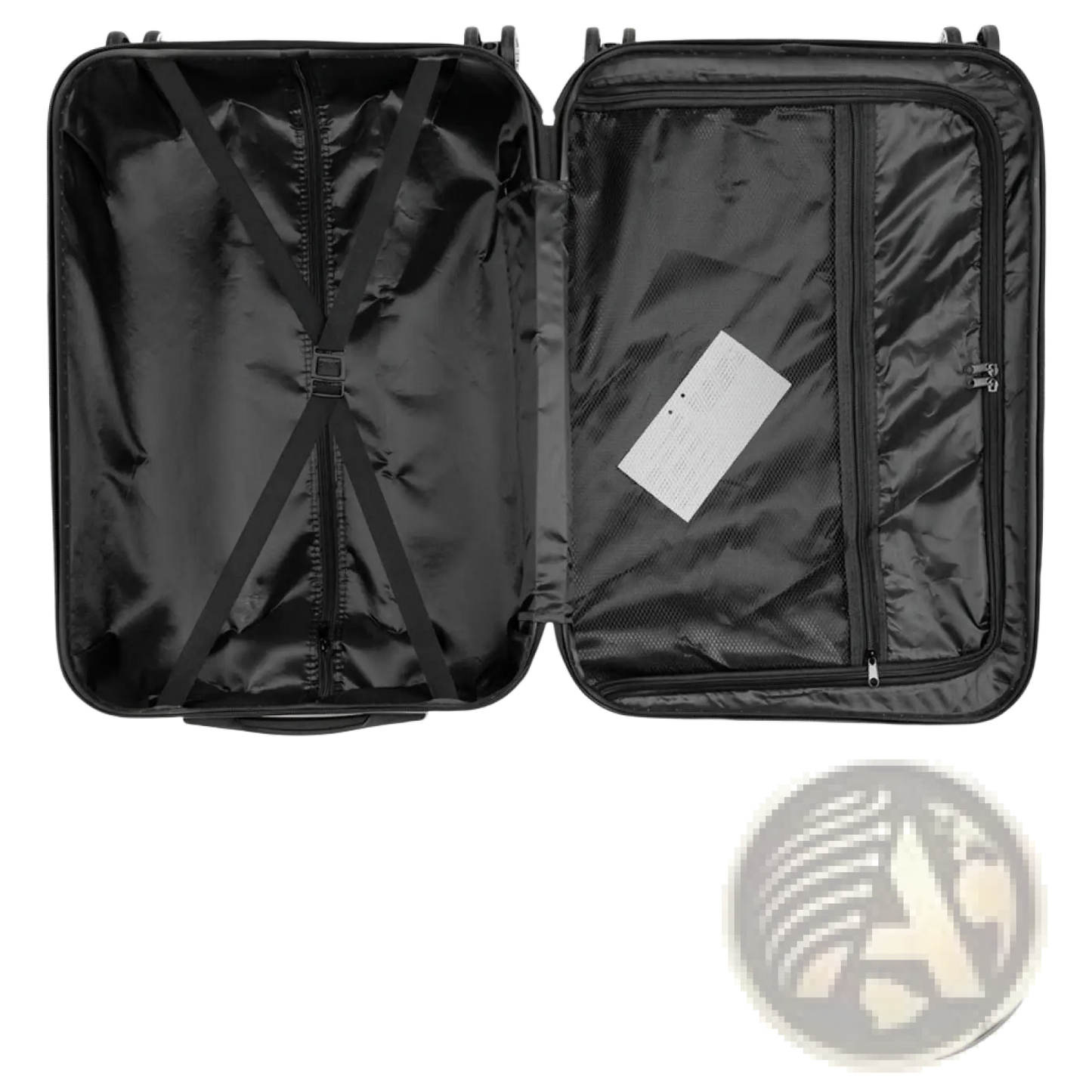 3-in-1 Dark Gray Hardshell Spinner Luggage Set
