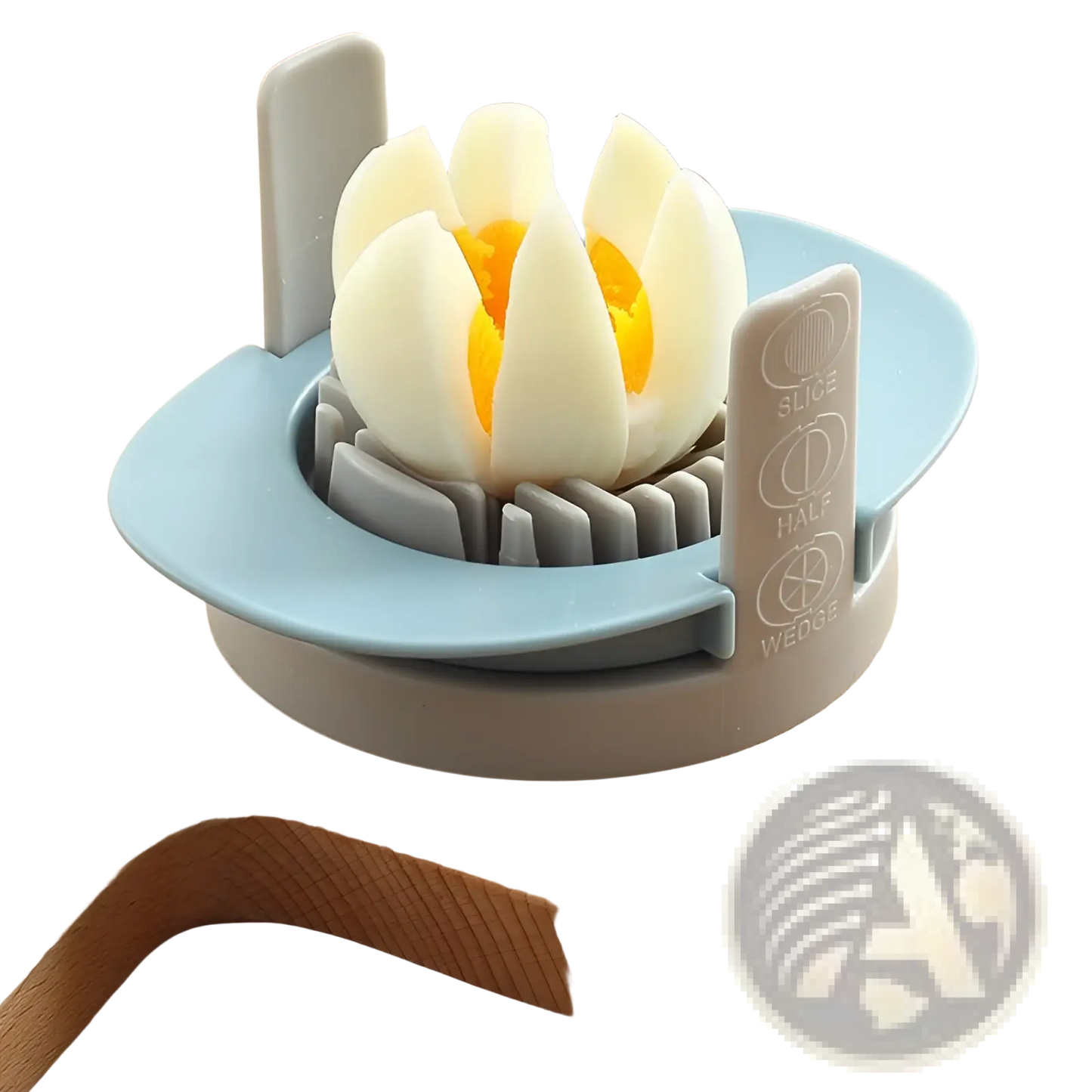 3-in-1 Egg Slicer and Manual Onion Cutter Tool