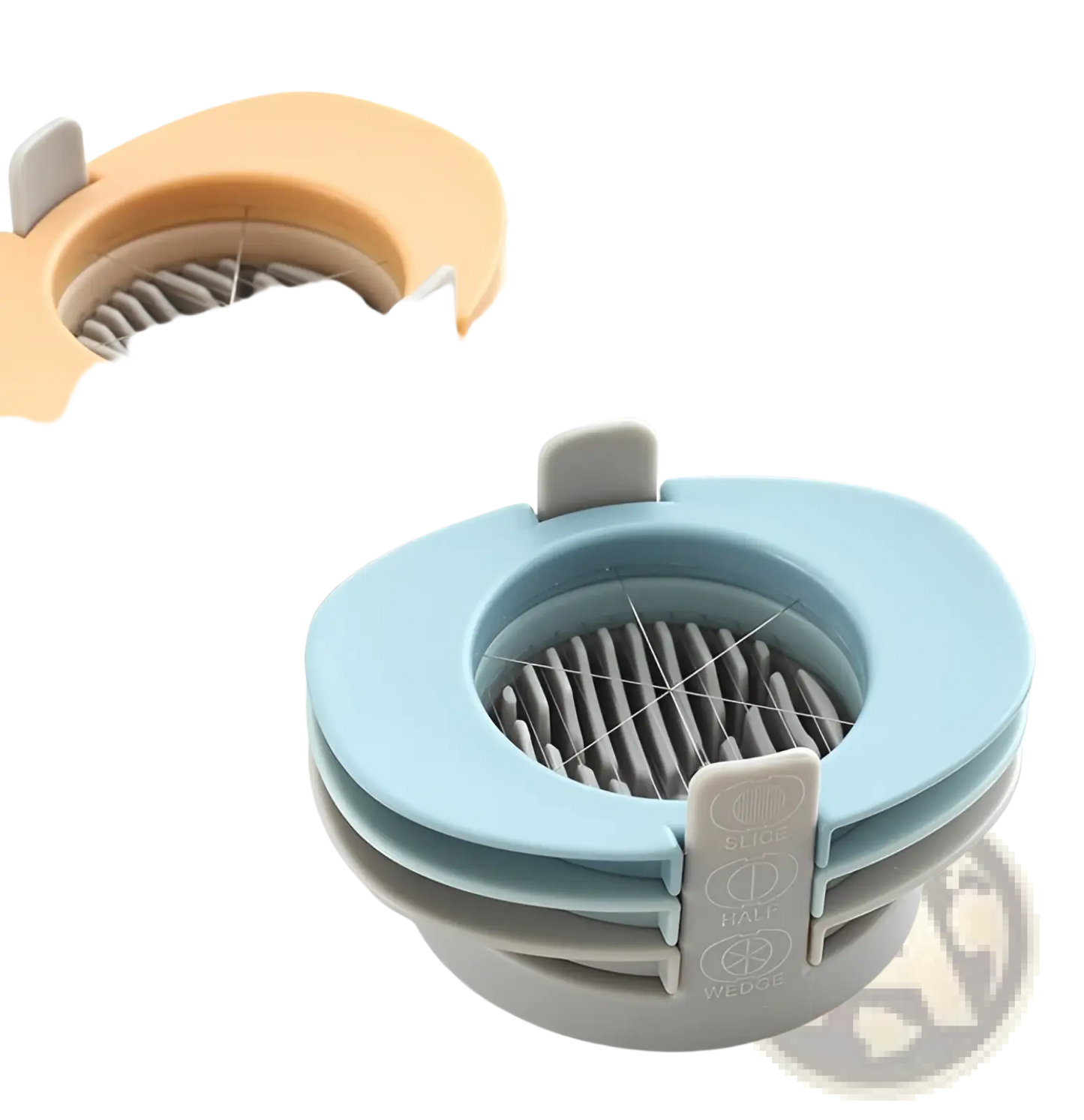 3-in-1 Egg Slicer and Manual Onion Cutter Tool