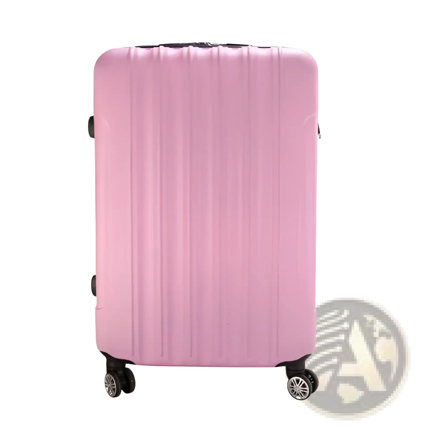 3-in-1 Pink Hard Shell Large Capacity Suitcase Set