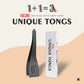 3-in-1 Silicone Slotted Spatula and Kitchen Tongs Clip