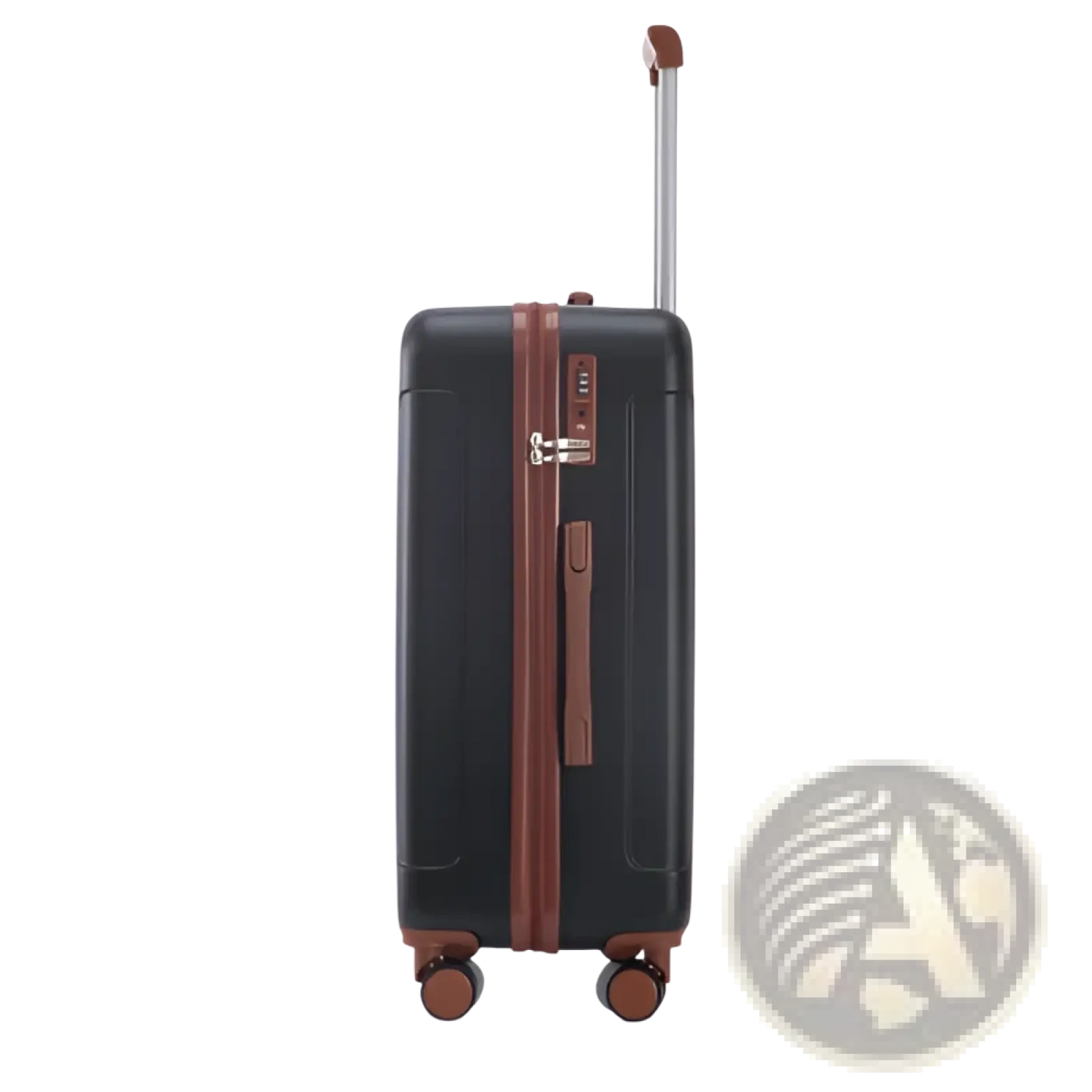 3 Piece Abs Spinner Luggage Set with Tsa Lock