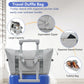 3 Piece Dazzling Blue Hardshell 20 Inch Carry on Luggage Set