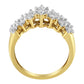 10K Yellow Gold Round Diamond Ring (1 cttw, J-K Color, I1-I2 Clarity)