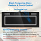 30 Inch Range Hood Insert 800 Cfm Black Glass Vent Fan