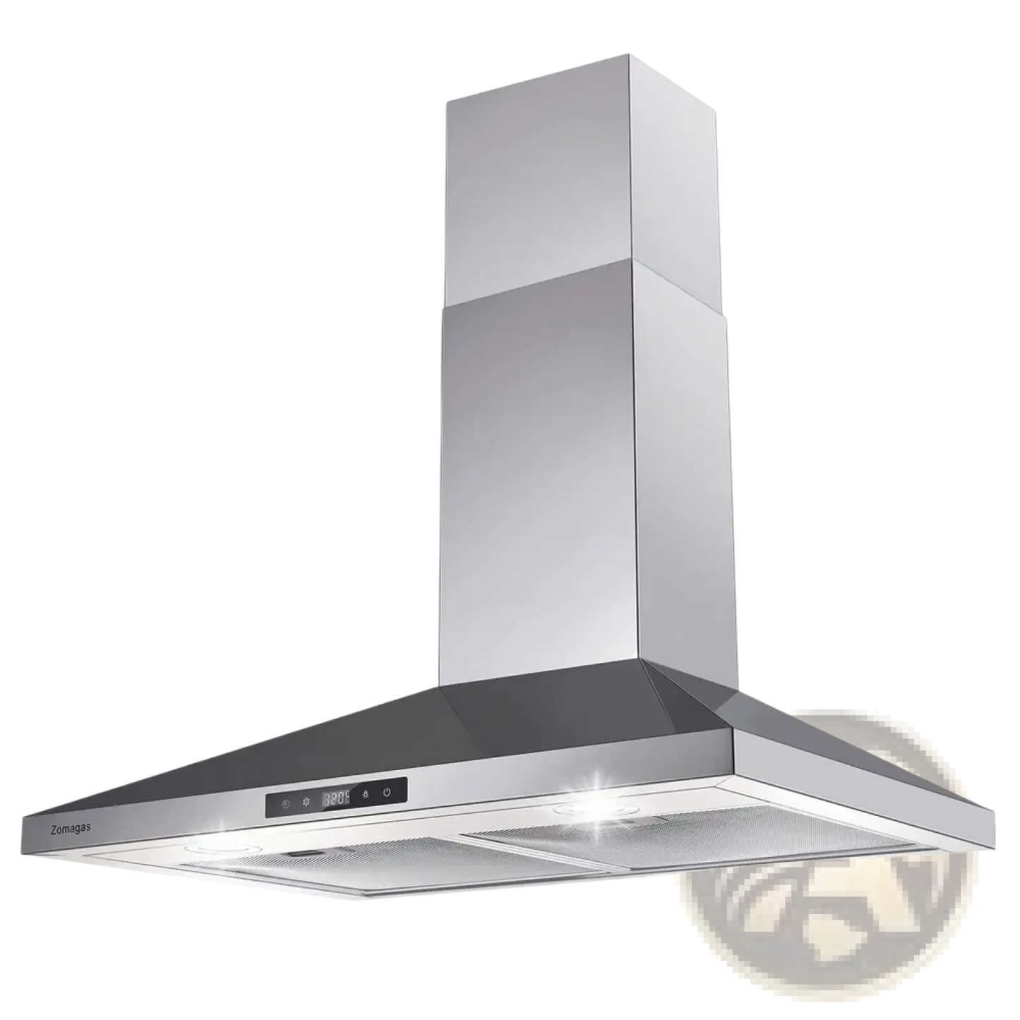 30 Inch Wall Mount Range Hood 450 Cfm Stainless Steel