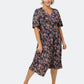 Vestido Zoe Lord &amp; Taylor Floral Confetti Leota Feminino Preto