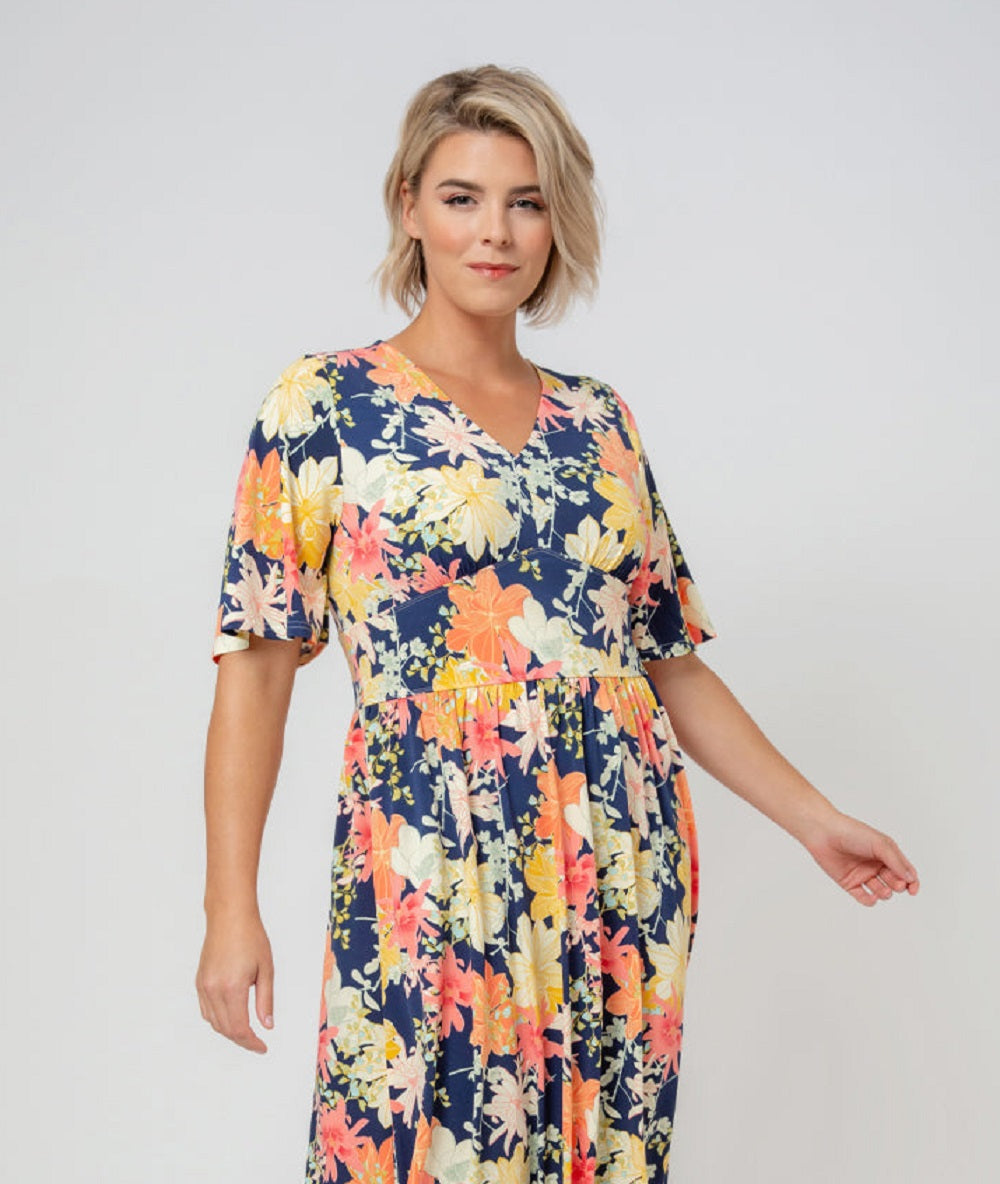 Vestido Zoe Feminino Leota Azul