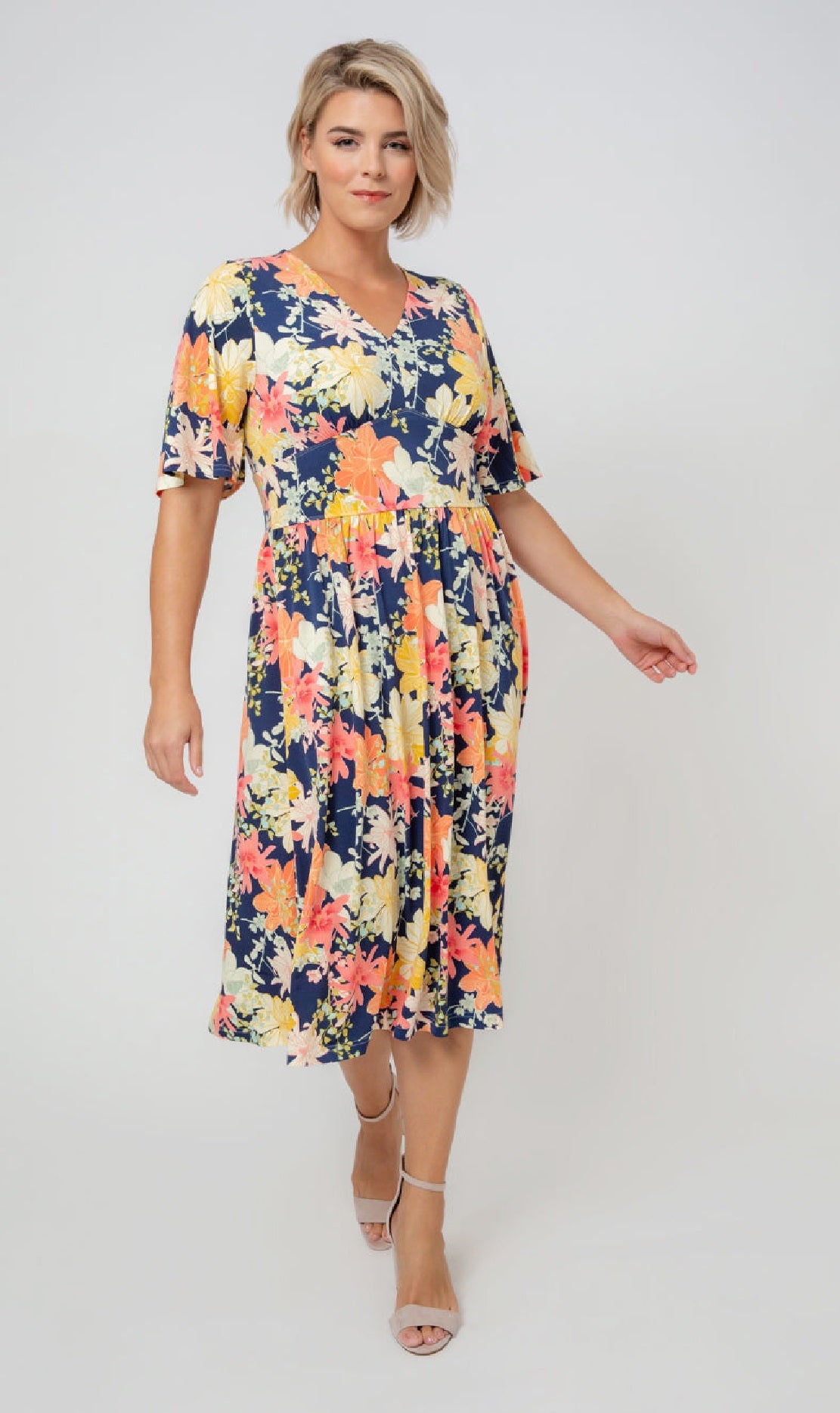 Vestido Zoe Feminino Leota Azul