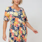 Vestido Zoe Feminino Leota Azul