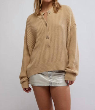 Pessoas Livres - Blusa Henley Cacau