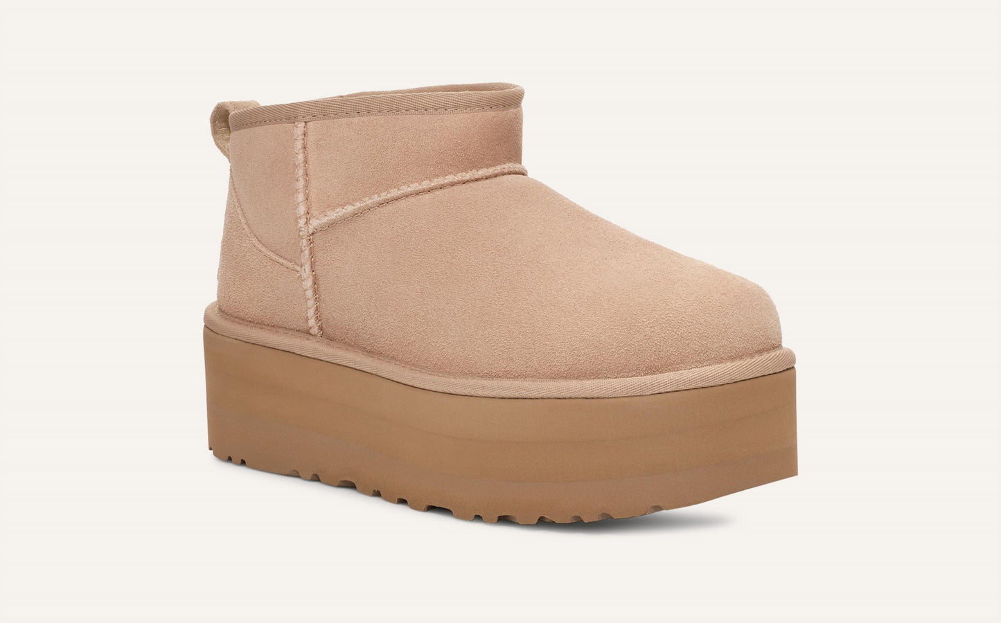 Ugg - Botas plataforma ultra mini clássicas femininas
