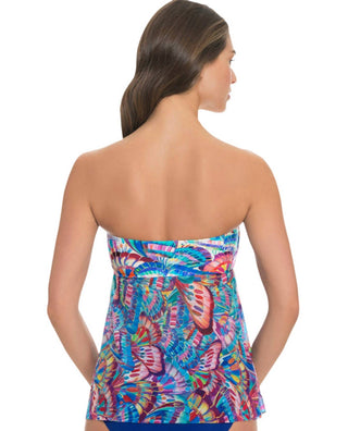 Perfil por Gottex - Top Tankini Fly Away Bandeau