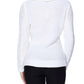 French Kyss - Juliana Cable Knit Sweater Attach Scarf