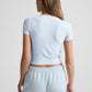 Beyond Yoga - Featherweight Cropped Tee