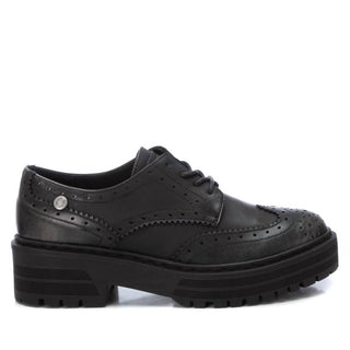 Xti - Women's Heeled Lace-Up Loafers