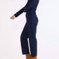 Etica - Farrah Zipper Front Denim Jumpsuit
