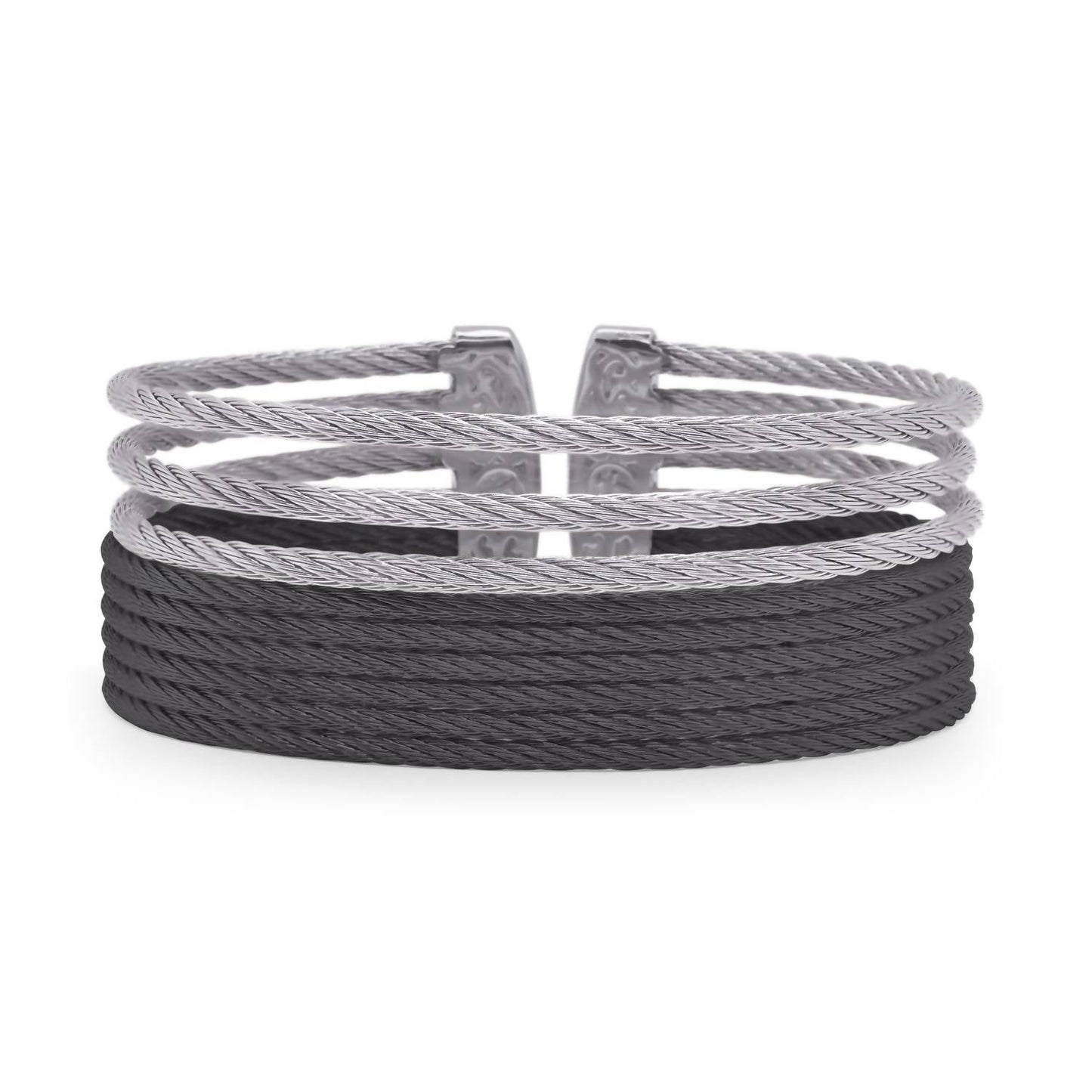Alor - Stacked Wide Open Cuff