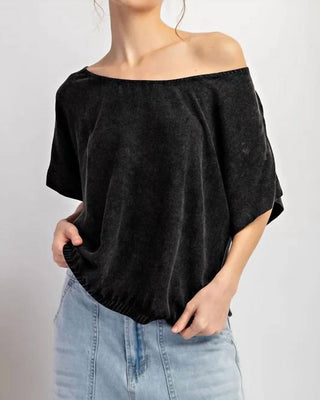 Ee:Some - Cool & Casual Off Shoulder Top