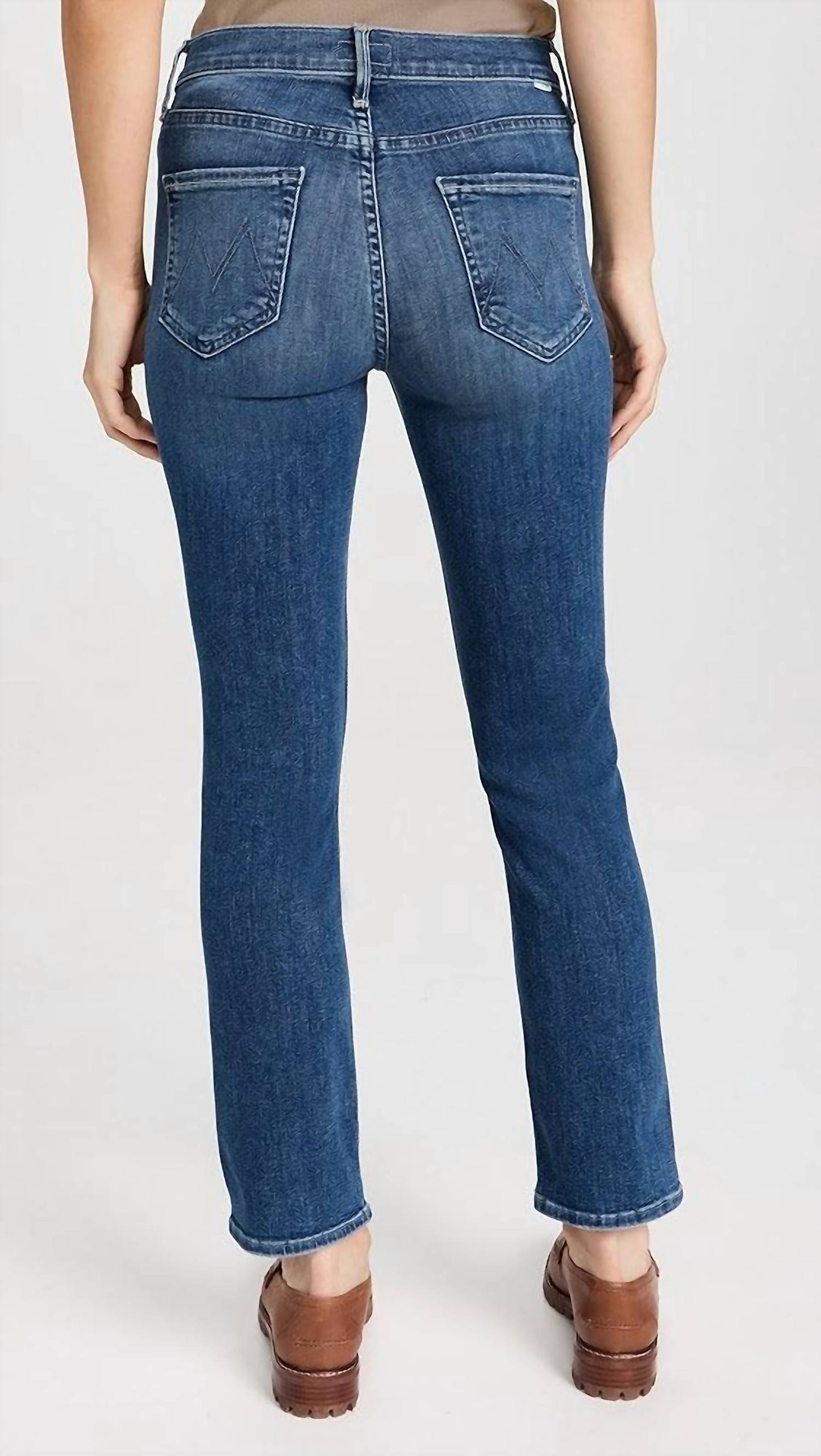 Mãe - Calça Jeans Dazzler de Cintura Média