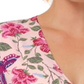 Vestido MIDI com estampa floral Amiya para mulheres Leota, rosa, tamanho 2X