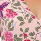 Vestido MIDI com estampa floral Amiya para mulheres Leota, rosa, tamanho 2X