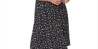 Vestido de malha Becca Sweetheart da Leota para mulheres, preto, tamanho 1X