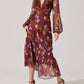 Astr - Calantha V-neck Floral Maxi Dress
