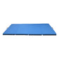 Tapete de ginástica dobrável multiuso BalanceFrom Fitness 120 x 48", azul