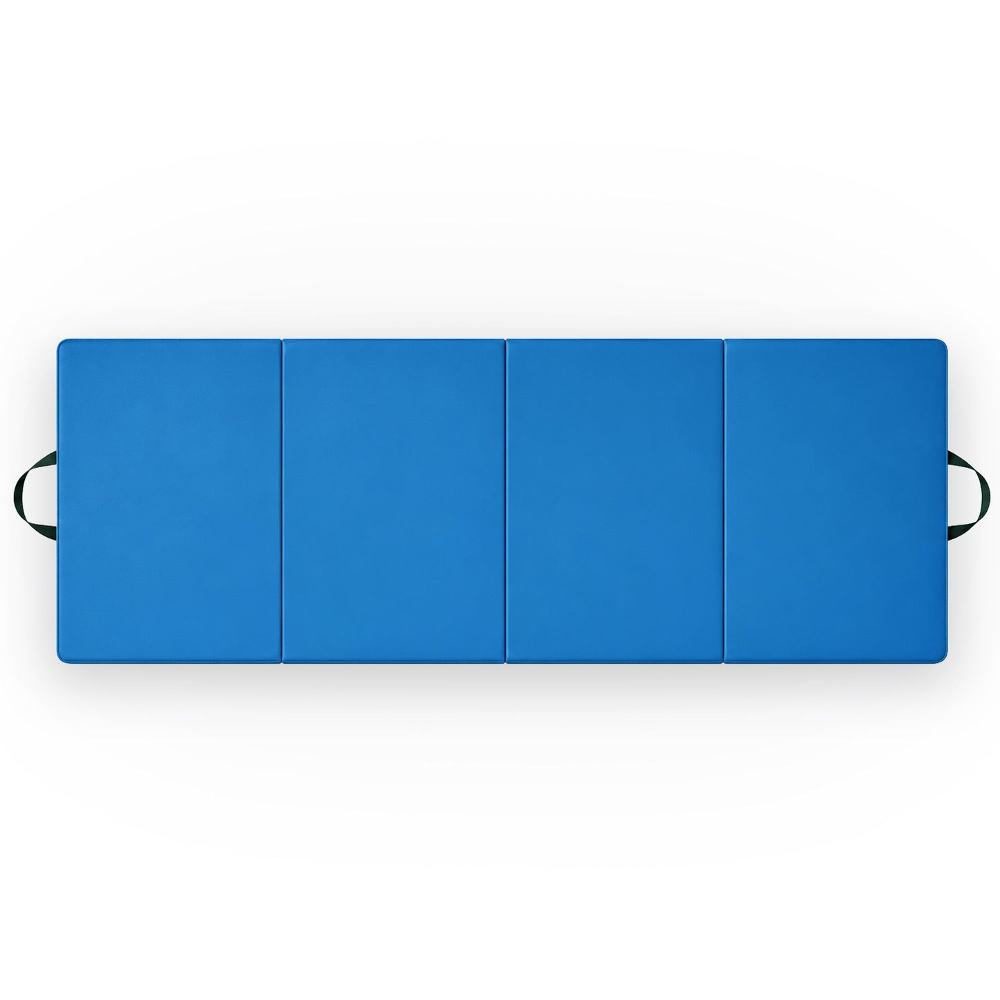 Tapete de ginástica dobrável multiuso BalanceFrom Fitness 120 x 48", azul