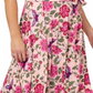 Vestido floral Giselle feminino Leota rosa tamanho 2X