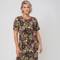 Vestido longo Eva feminino Leota marrom tamanho 3X