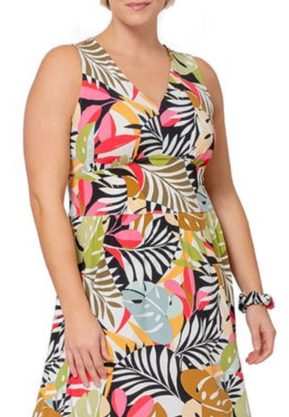 Vestido Leota Feminino Rosemary Preto Tamanho 3X