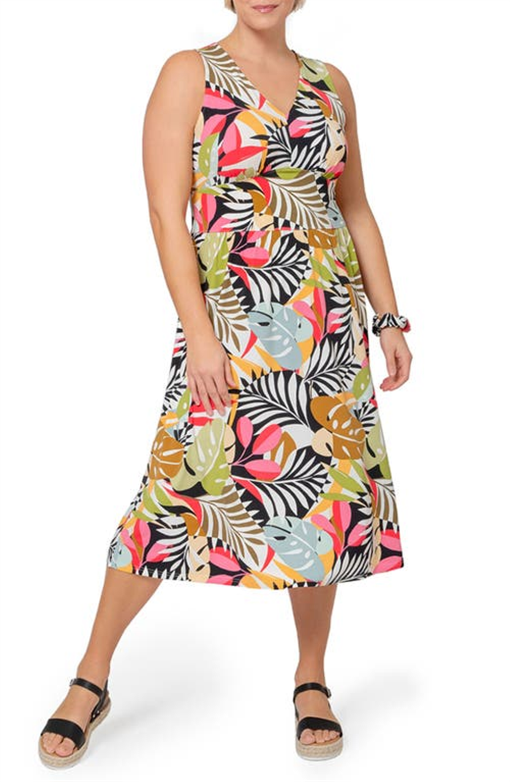 Vestido Leota Feminino Rosemary Preto Tamanho 1X