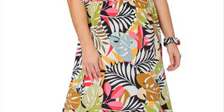 Vestido Leota Feminino Rosemary Preto Tamanho 3X