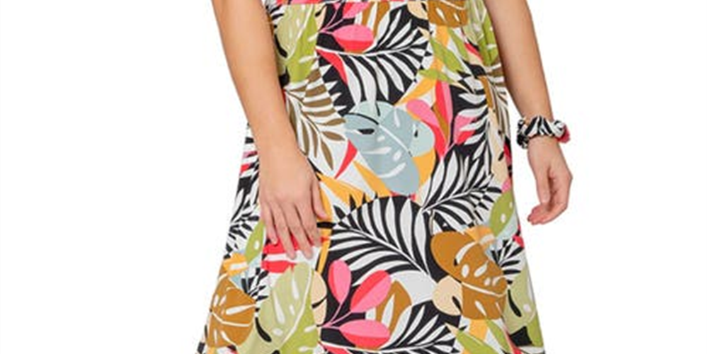 Vestido Leota Feminino Rosemary Preto Tamanho 1X