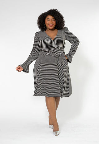 Vestido Rosalia Feminino Leota Cinza Tamanho 1X
