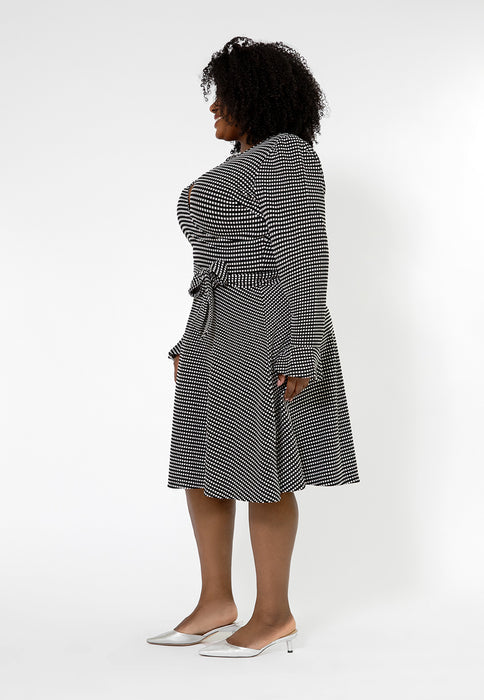 Vestido Rosalia Feminino Leota Cinza Tamanho 1X