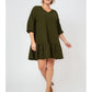 Vestido Luna Feminino Leota Verde Tamanho 3X