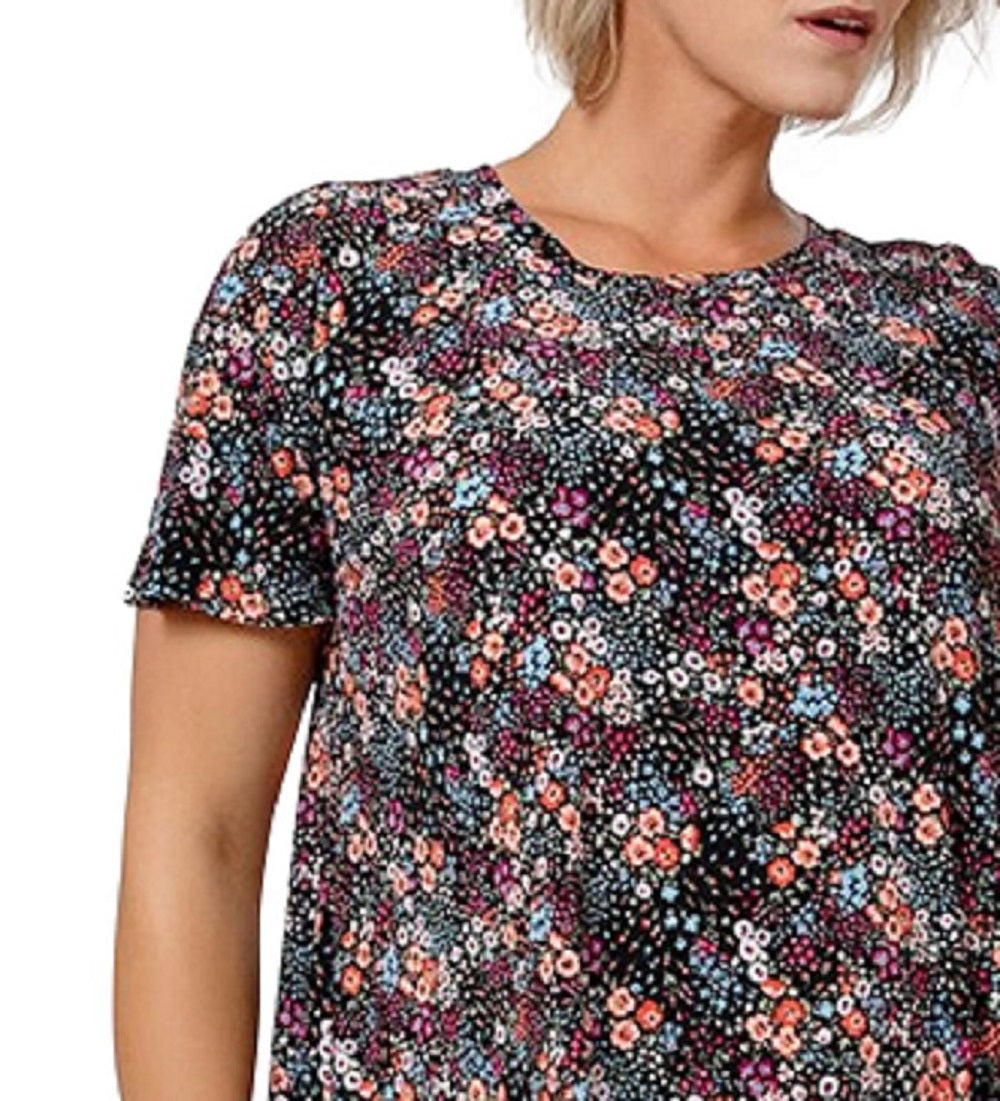 Vestido Serenity Feminino Leota em Confete Floral (Curvo)