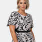 Vestido Mackenzie Fit and Flare para mulheres Leota, preto, tamanho 3X